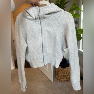 Lululemon Cropped Scuba Hoodie